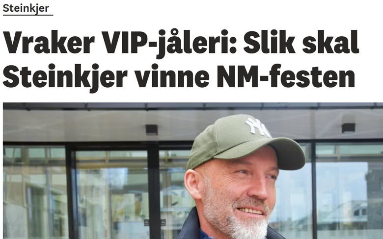 Vraker VIP-jåleri: Slik skal Steinkjer vinne NM-festen