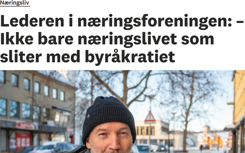 Lederen i næringsforeningen: – Ikke bare næringslivet som sliter med byråkratiet