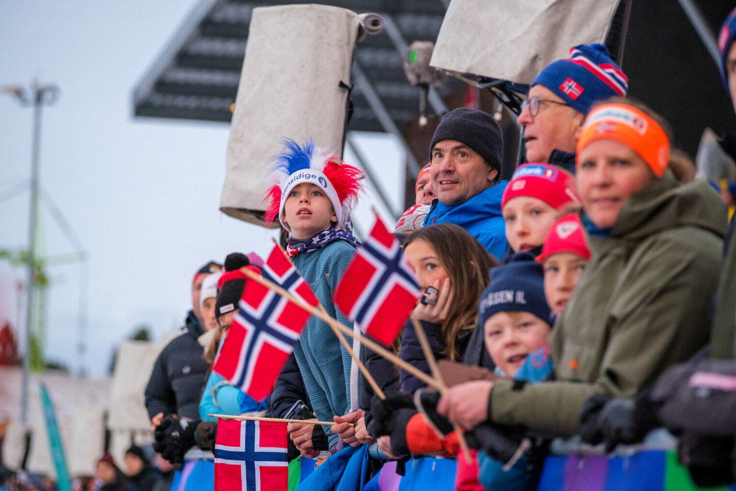 Bilde av publikum