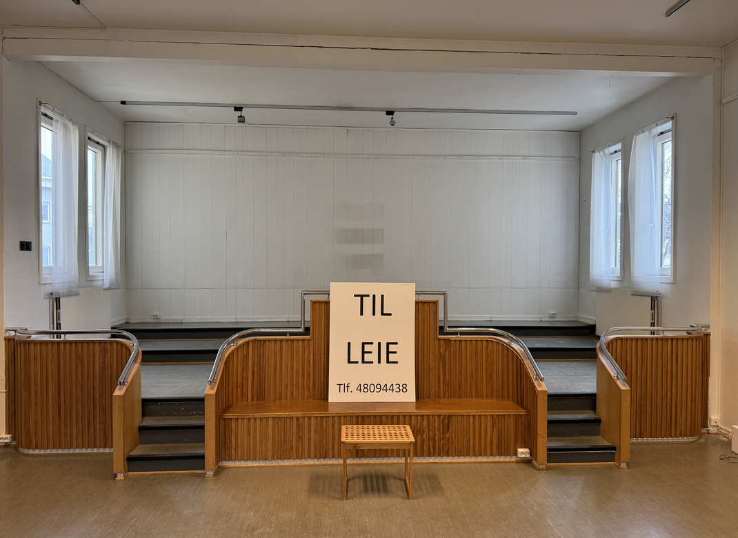 Kult og sentralt lokale til leie midt i Steinkjer sentrum