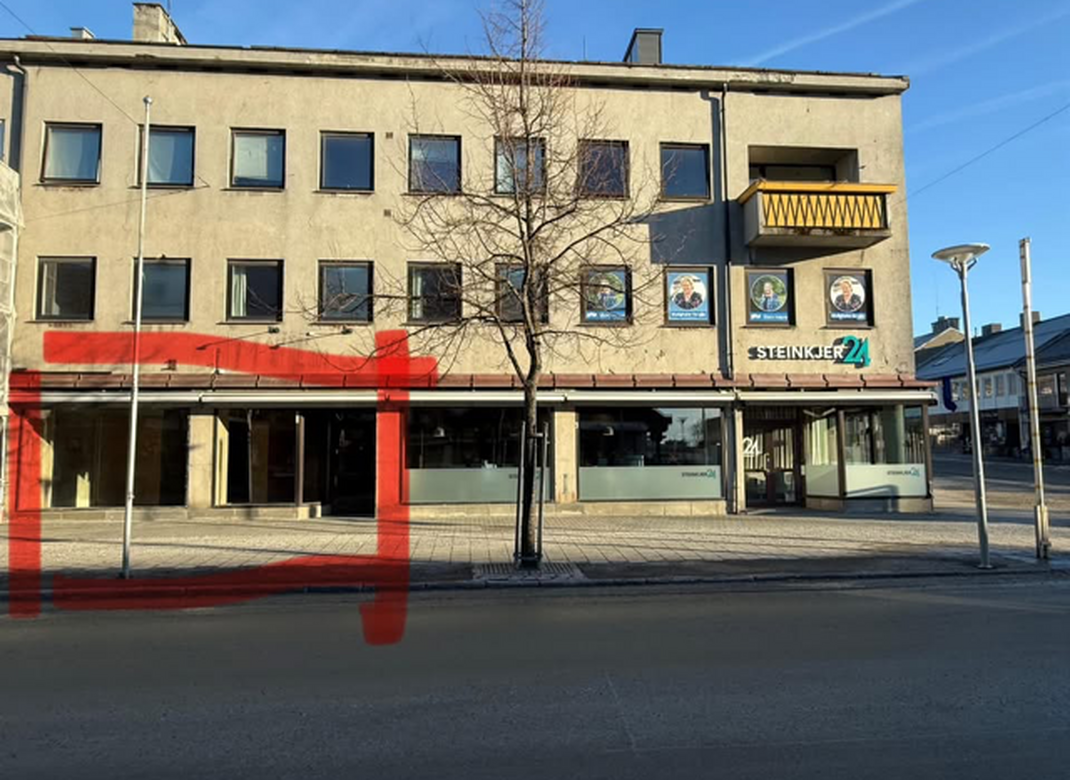 Attraktivt butikklokale midt i sentrum