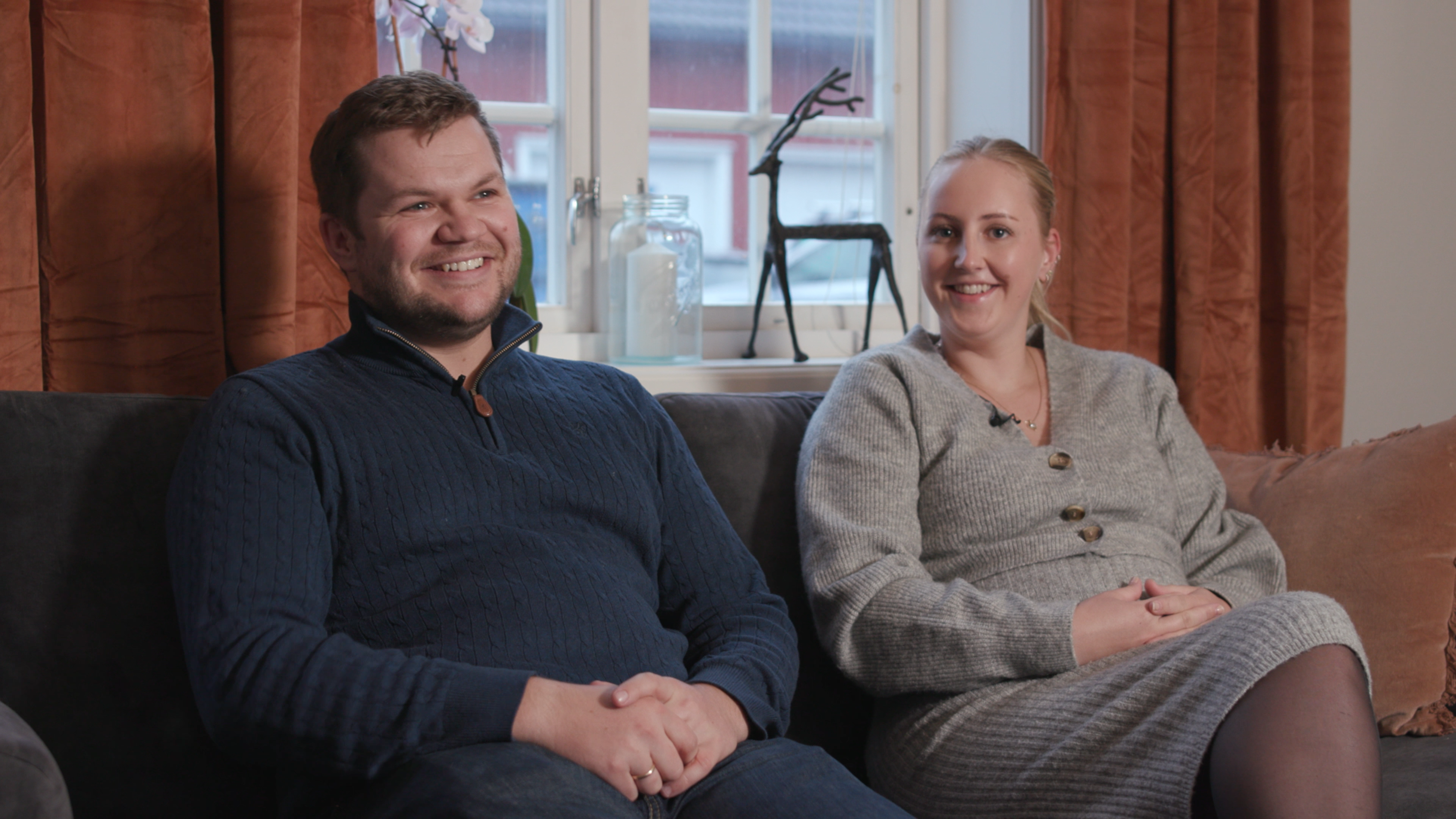 Hans Martin Landstad og Elisabeth Berg vant prisen for årets bonde. Foto: Camerat